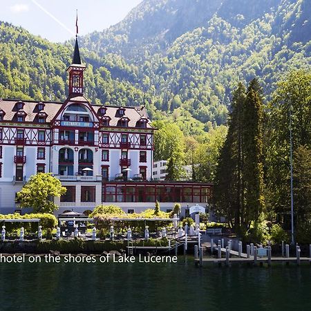 Hotel Vitznauerhof - Lifestyle Hideaway At Lake Lucerne Екстер'єр фото