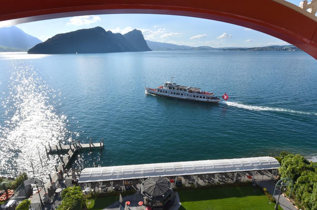 Hotel Vitznauerhof - Lifestyle Hideaway At Lake Lucerne Екстер'єр фото