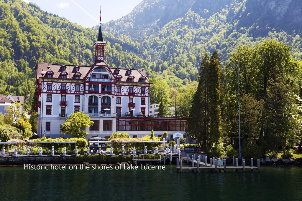 Hotel Vitznauerhof - Lifestyle Hideaway At Lake Lucerne Екстер'єр фото