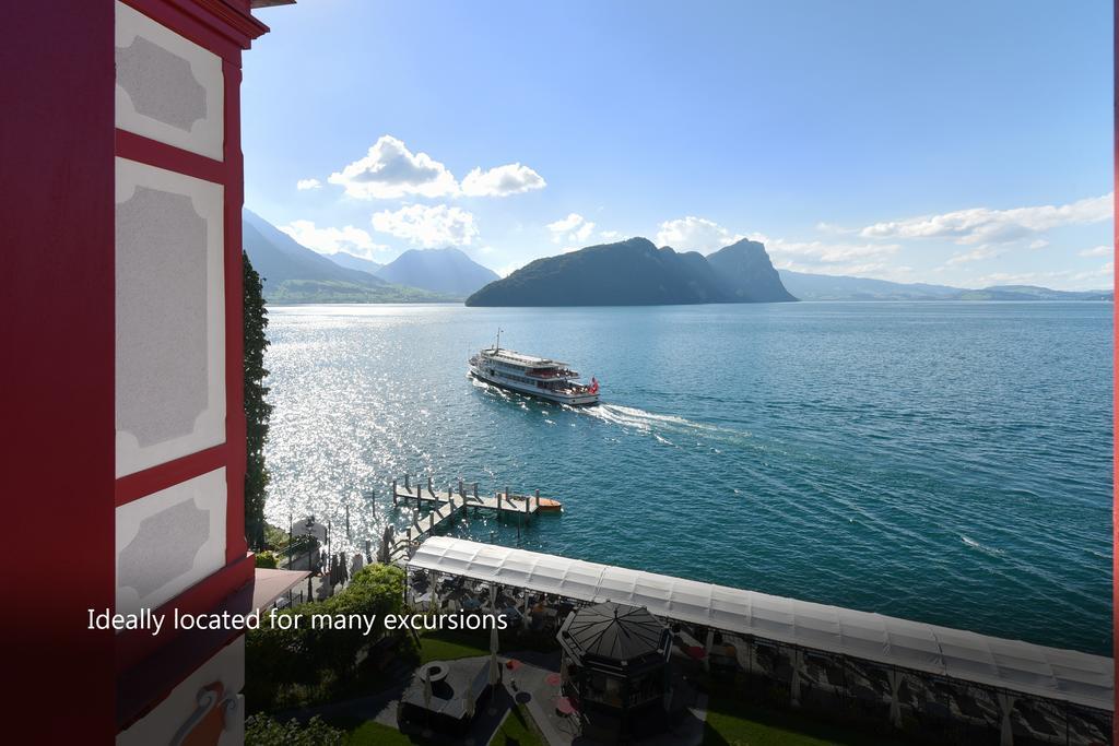 Hotel Vitznauerhof - Lifestyle Hideaway At Lake Lucerne Екстер'єр фото