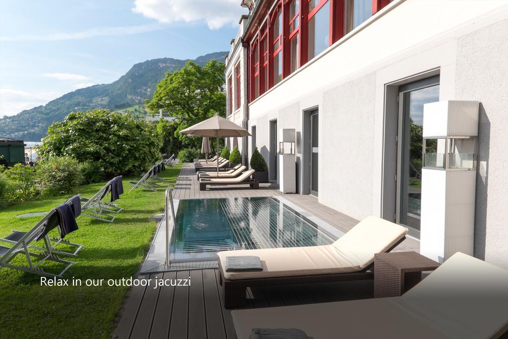 Hotel Vitznauerhof - Lifestyle Hideaway At Lake Lucerne Екстер'єр фото