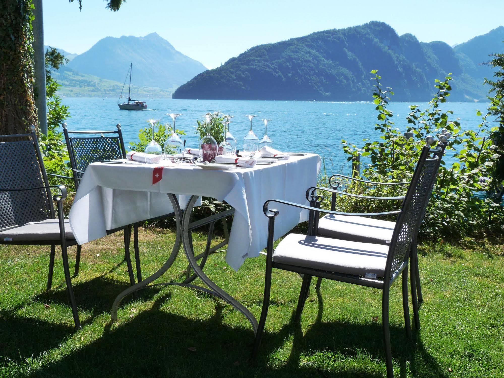 Hotel Vitznauerhof - Lifestyle Hideaway At Lake Lucerne Екстер'єр фото