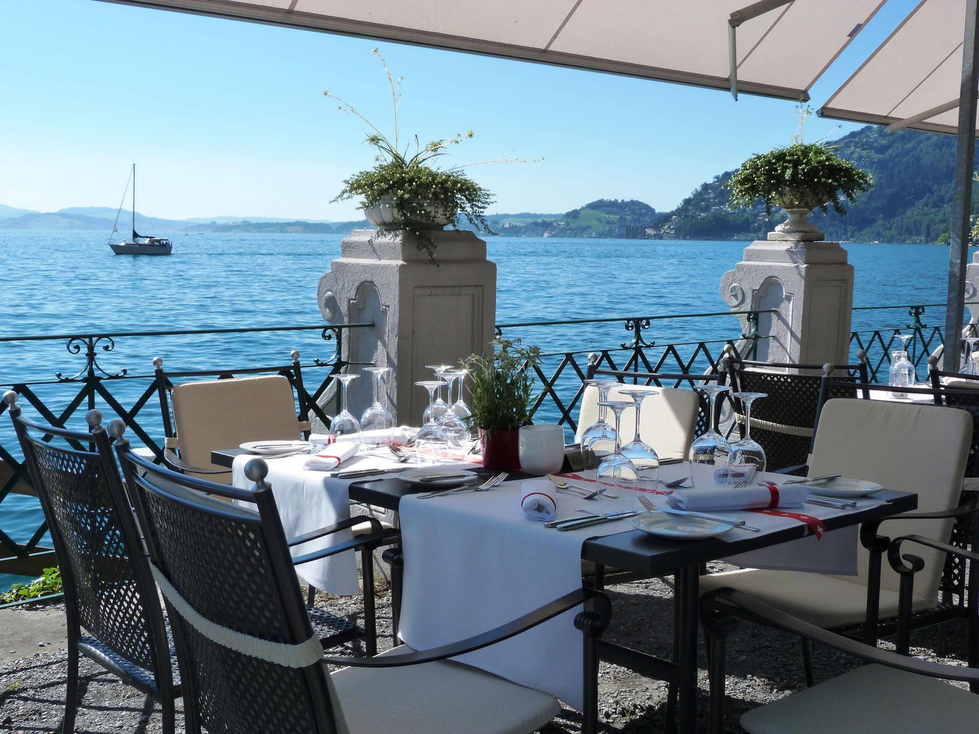 Hotel Vitznauerhof - Lifestyle Hideaway At Lake Lucerne Екстер'єр фото