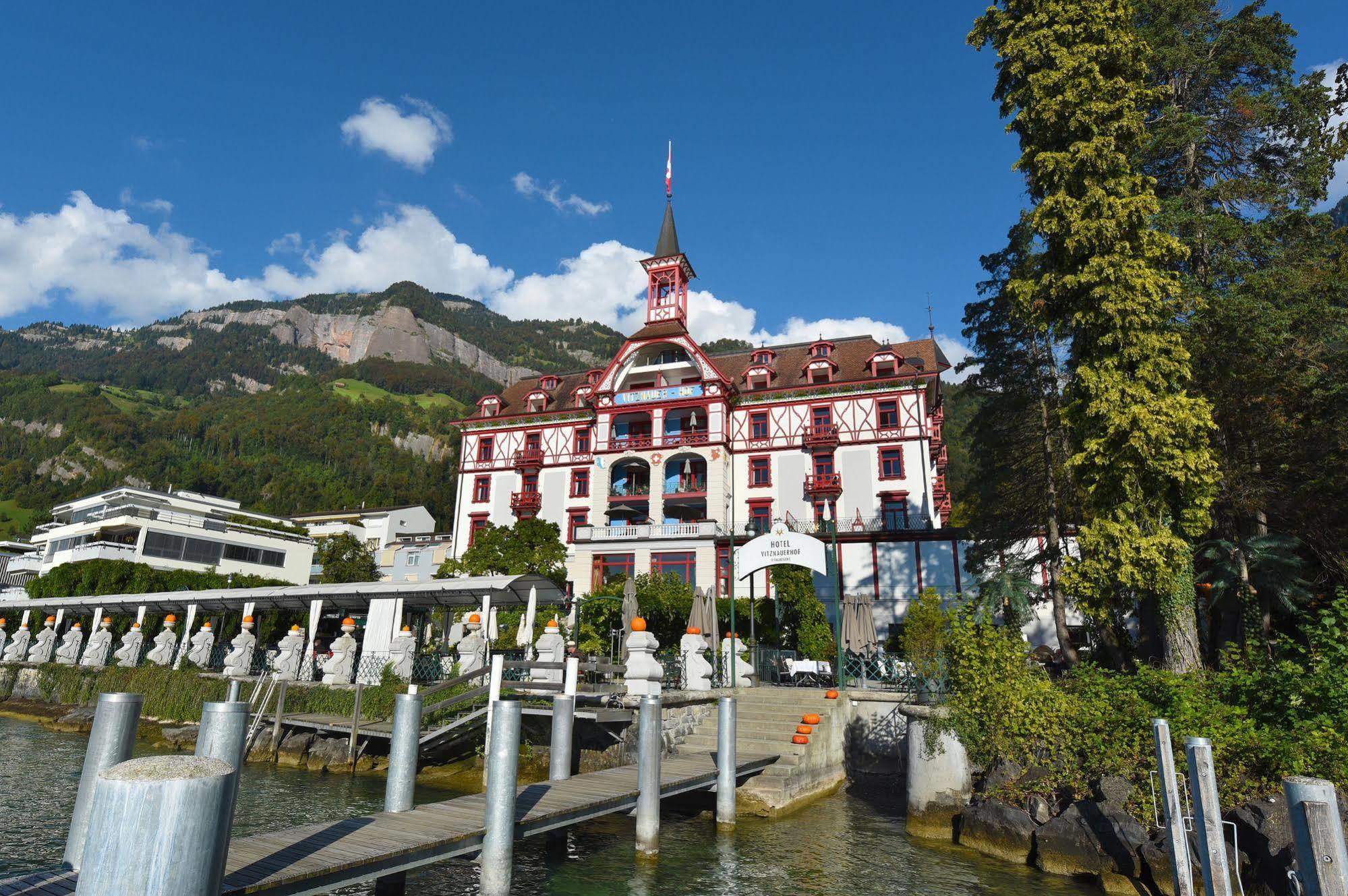 Hotel Vitznauerhof - Lifestyle Hideaway At Lake Lucerne Екстер'єр фото
