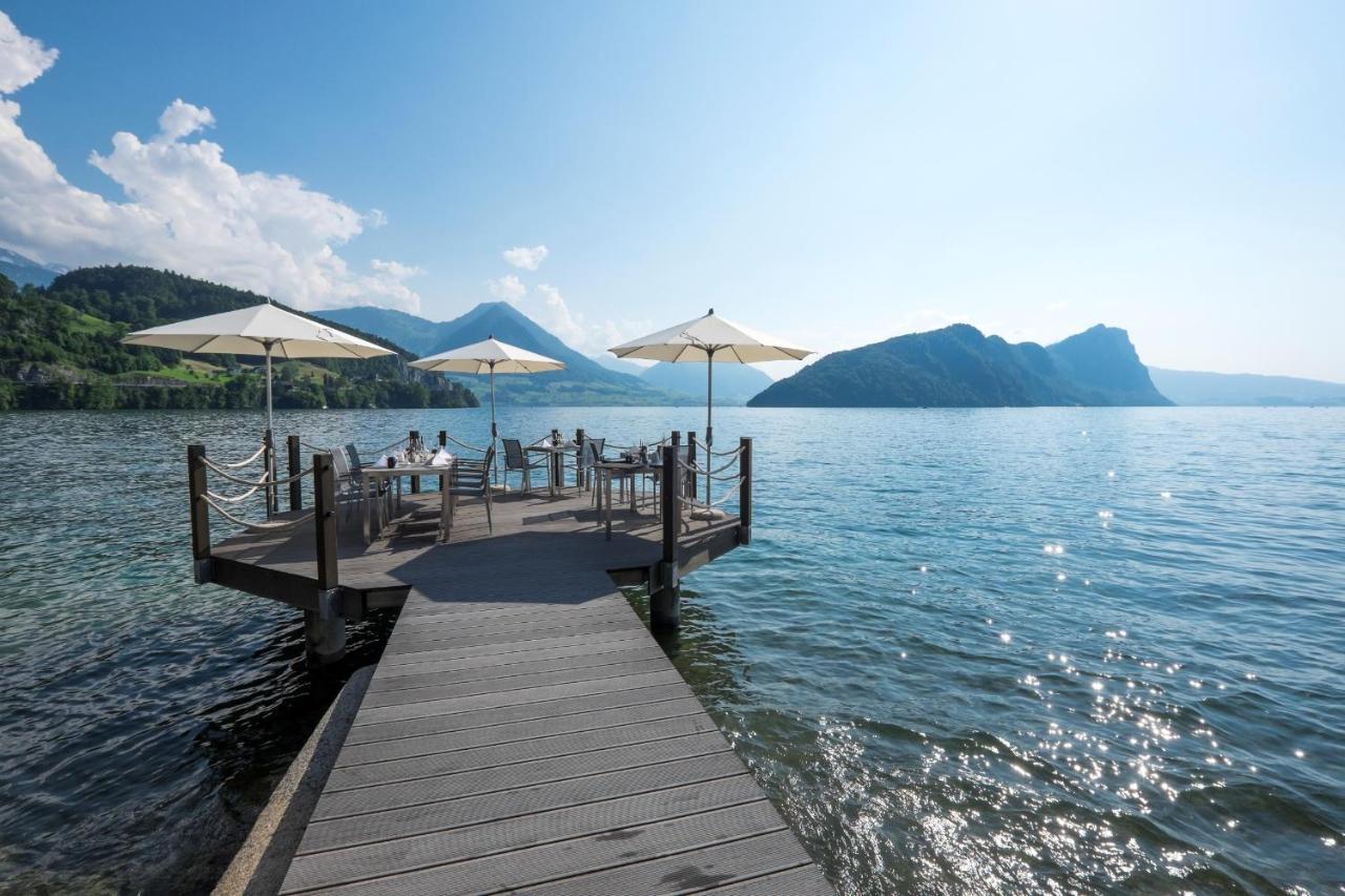 Hotel Vitznauerhof - Lifestyle Hideaway At Lake Lucerne Екстер'єр фото