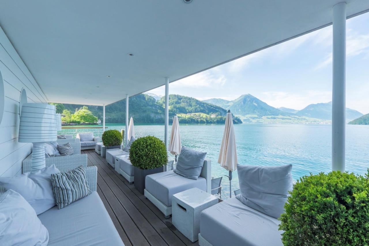 Hotel Vitznauerhof - Lifestyle Hideaway At Lake Lucerne Екстер'єр фото